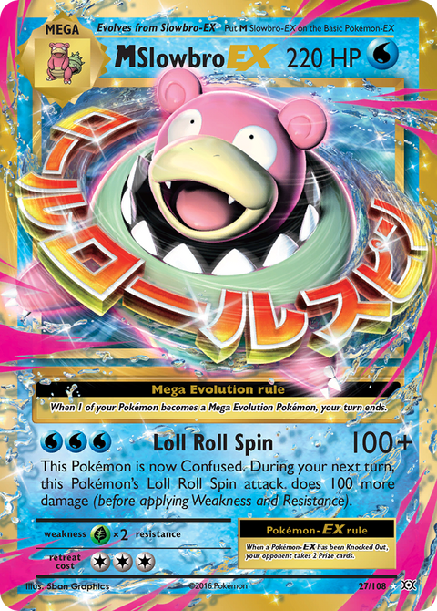 M Slowbro EX - 27/108