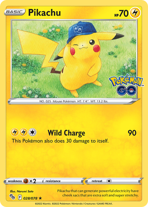 Pikachu - 028/078