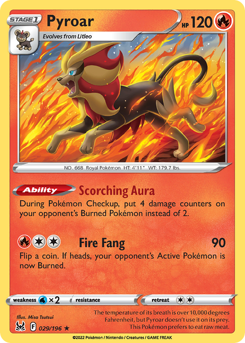 Pyroar - 029/196
