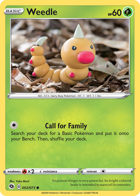 Weedle - 002/073