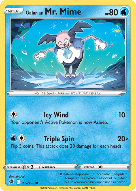 Galarian Mr. Mime - 037/192