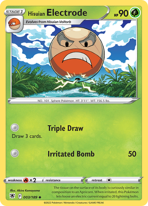 Hisuian Electrode - 003/189