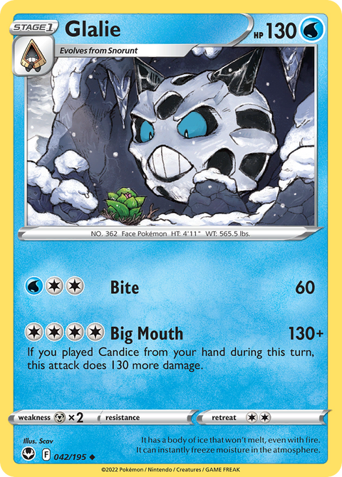 Glalie - 042/195