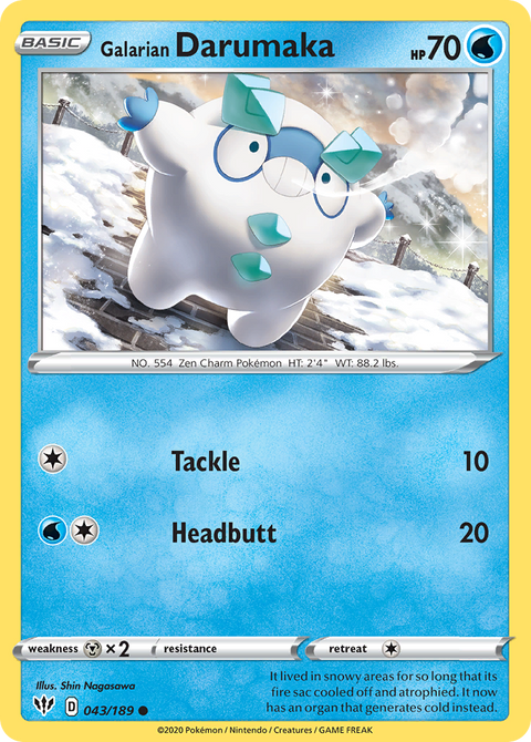 Galarian Darumaka - 043/189