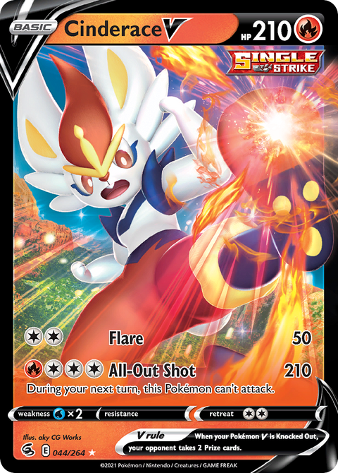 Cinderace V - 044/264
