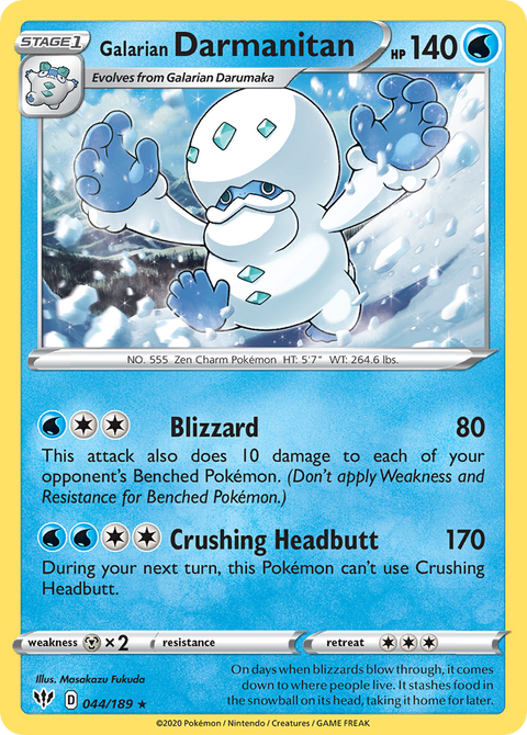 Galarian Darmanitan - 044/189