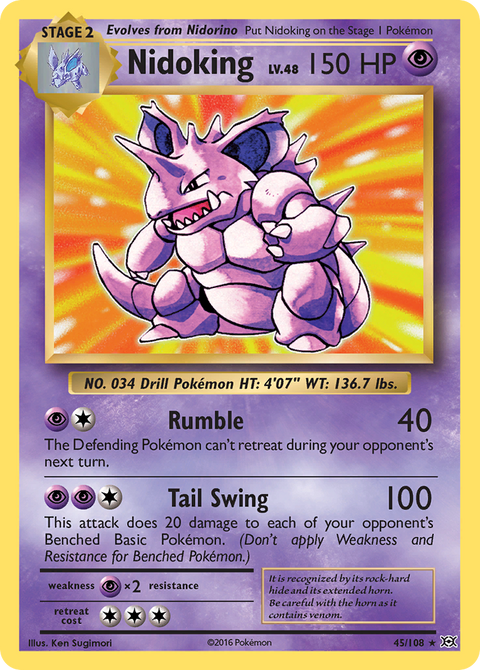 Nidoking - 45/108