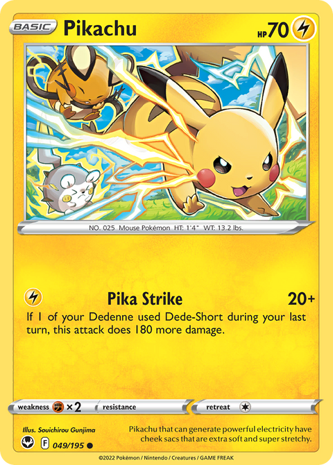 Pikachu - 049/195