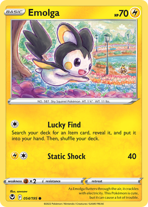 Emolga - 054/195