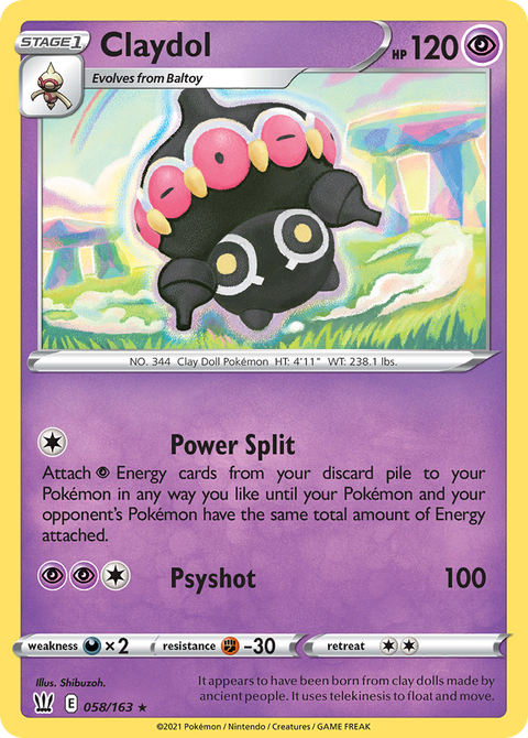 Claydol - 058/163