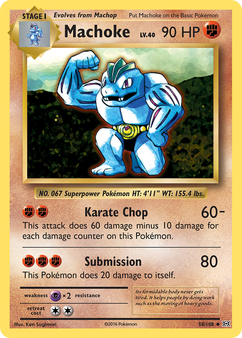 Machoke - 58/108