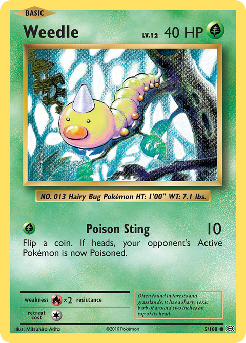 Weedle - 5/108