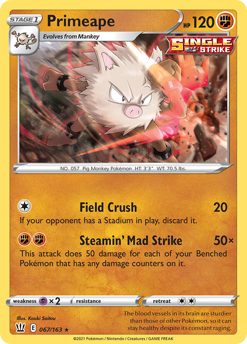 Primeape - 067/163