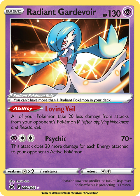Radiant Gardevoir - 069/196