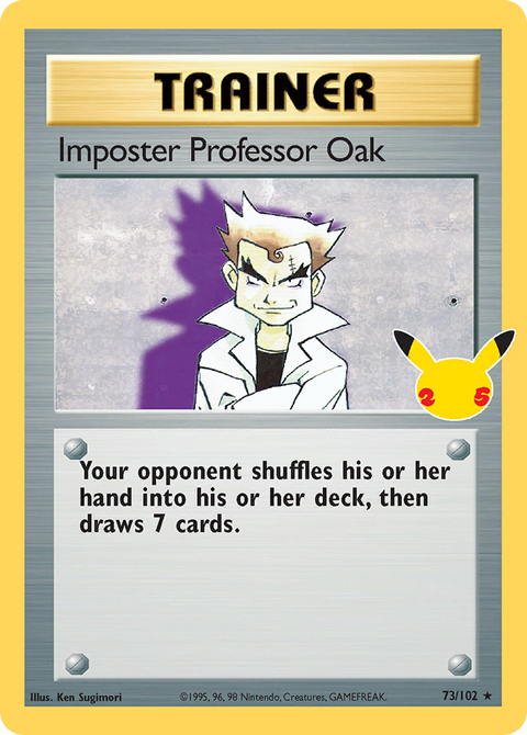 Imposter Professor Oak - 73/102 (Celebrations)