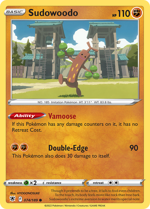 Sudowoodo - 074/189