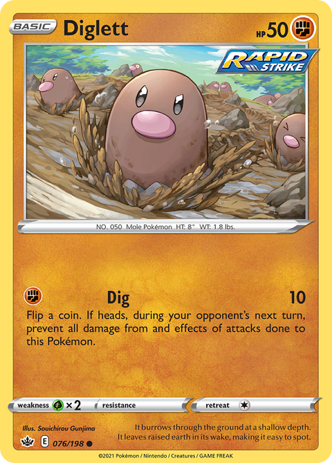 Diglett - 076/198