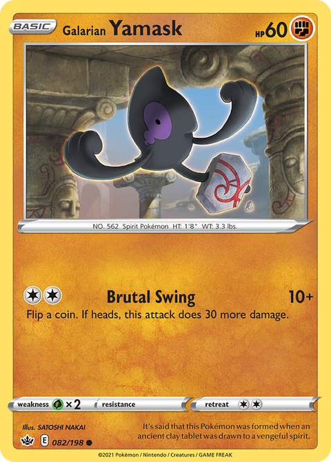 Galarian Yamask - 082/198