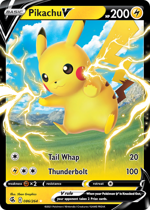 Pikachu V - 086/264