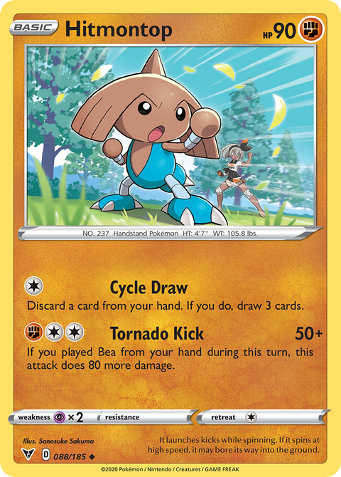 Hitmontop - 088/185