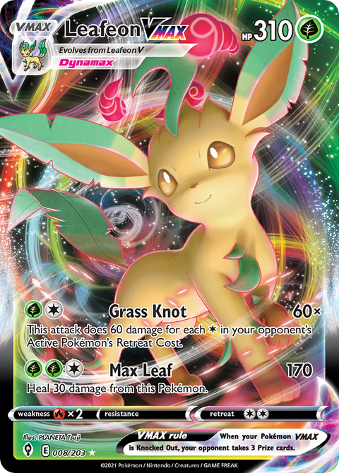 Leafeon VMAX - 008/203
