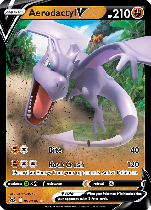 Aerodactyl V - 092/196