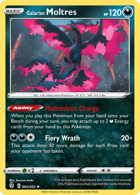 Galarian Moltres - 093/203