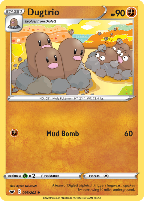 Dugtrio - 093/202
