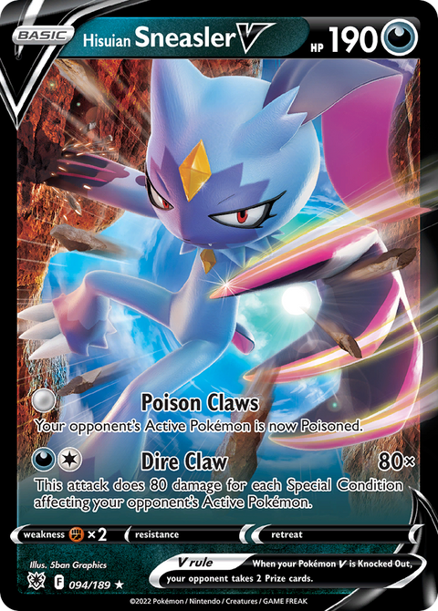 Hisuian Sneasler V - 094/189