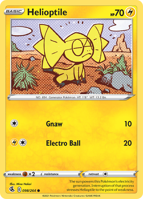 Helioptile - 098/264