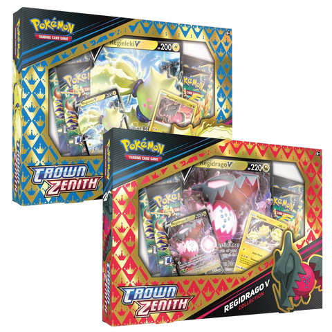 Pokemon TCG: Crown Zenith Regidrago/Regieleki V Box