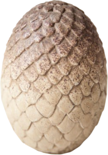 Game of Thrones - Dragon Egg Paperweight Viserion