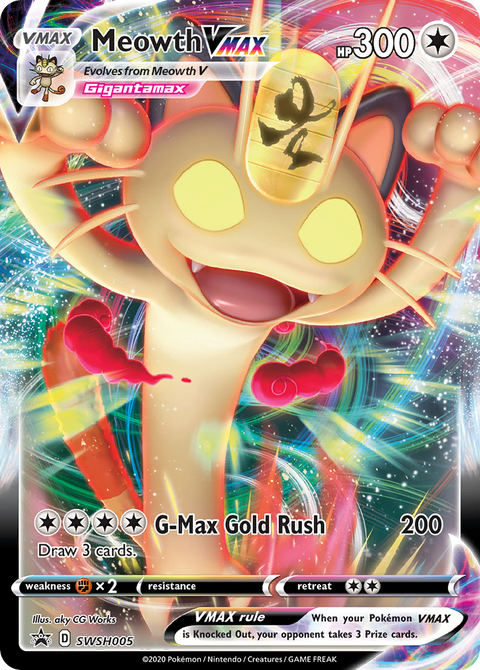 Meowth VMAX - SWSH005