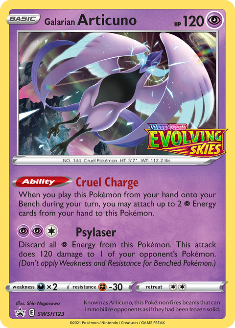 Galarian Articuno - SWSH123