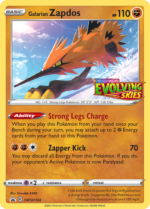 Galarian Zapdos - SWSH124