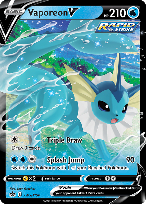 Vaporeon V - SWSH150