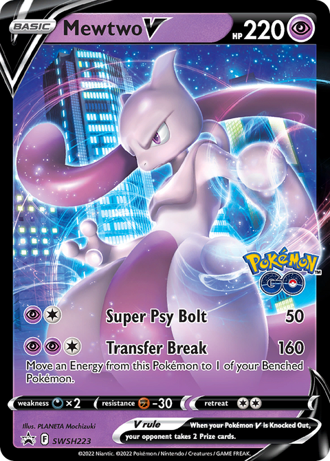 Mewtwo V - SWSH223