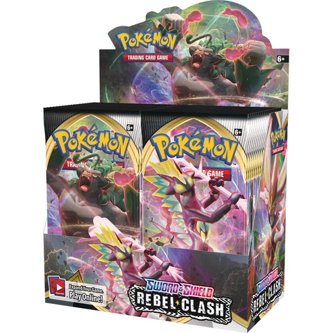 Pokemon TCG: Sword & Shield - Rebel Clash Booster Box