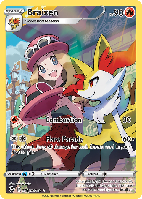 Braixen - TG01/TG30