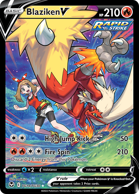 Blaziken V - TG14/TG30
