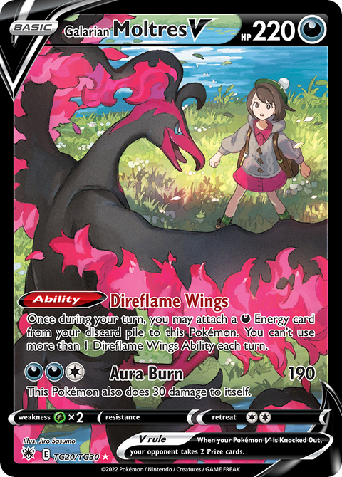 Galarian Moltres V - TG20/TG30