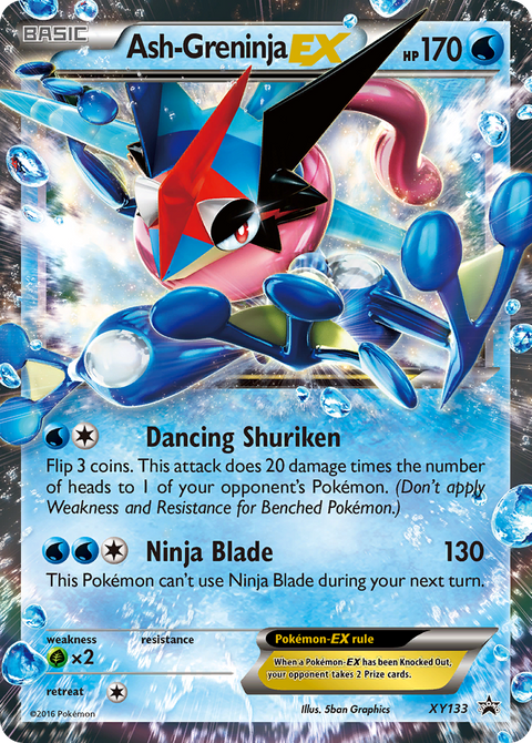 Ash-Greninja EX - XY133