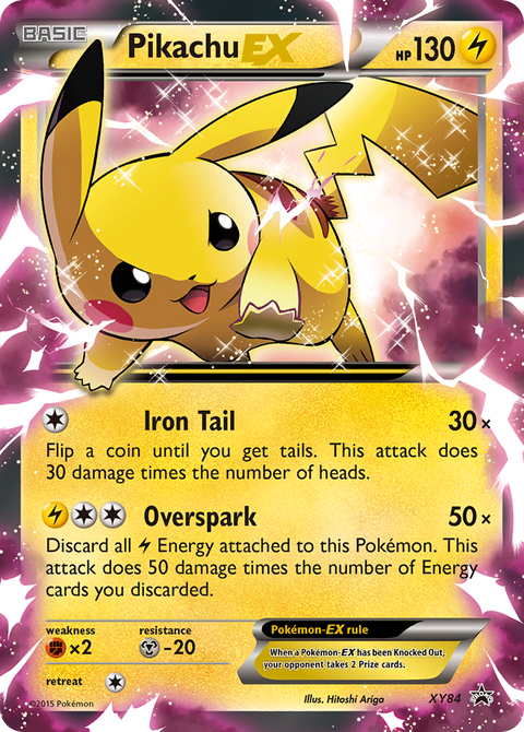 Pikachu EX - XY84