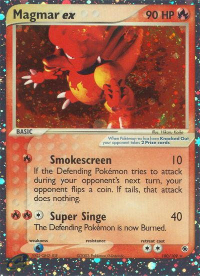 Magmar ex - 100/109