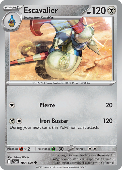 Escavalier - 102/159