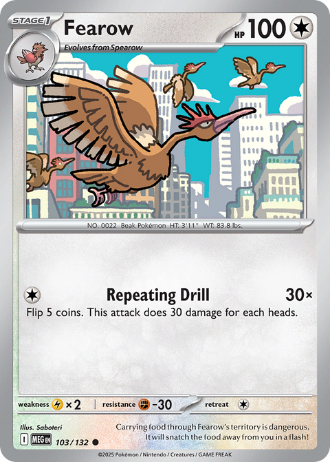 Fearow - 103/132