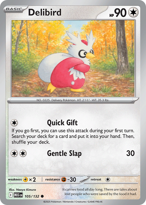 Delibird - 105/132