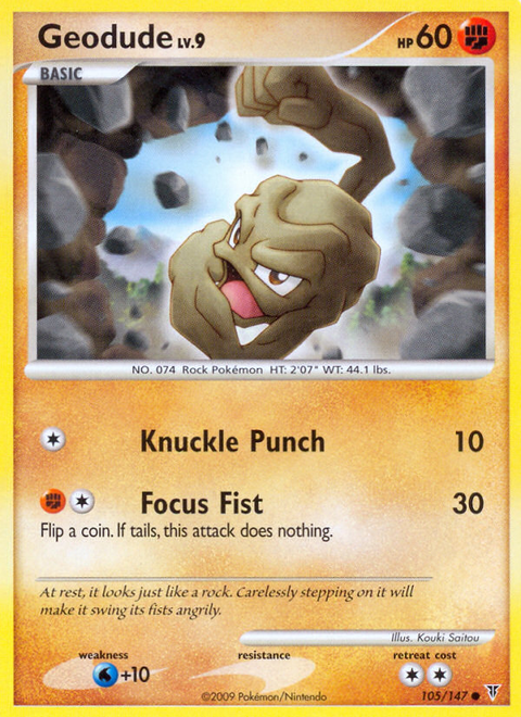 Geodude - 105/147