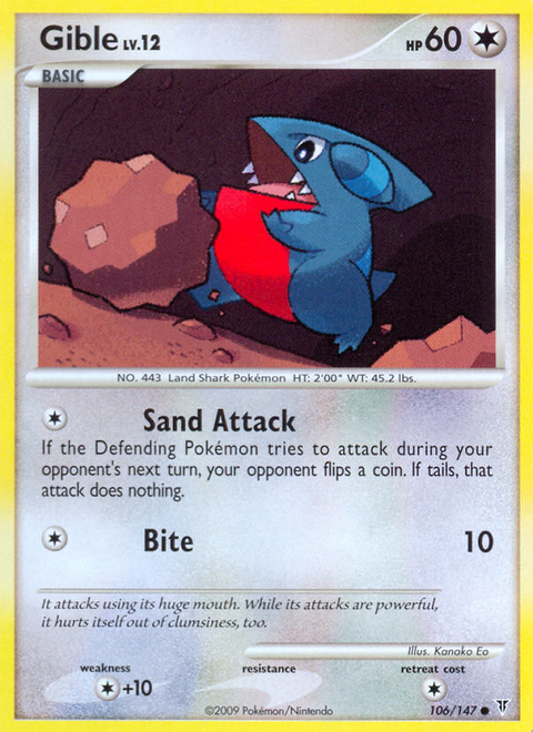 Gible - 106/147
