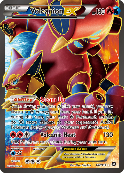 Volcanion EX - 107/114